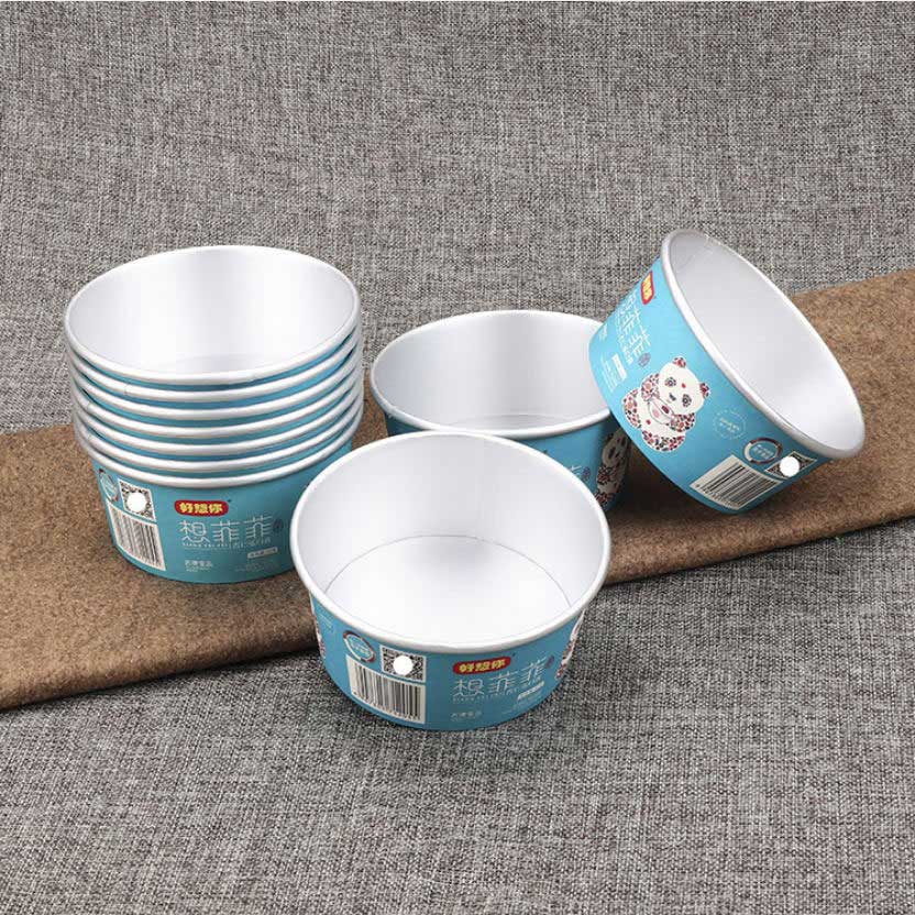 Aluminio Kraft Paper Bowl