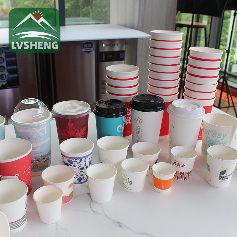 Paper Cup-en zure logotipoa pertsonalizatu eta zure estandarra bete dezaketen kalitatezko produktuen bila al zaude?