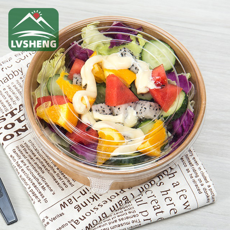 Entsalada ontzia tapa batekin entsalada freskoetarako