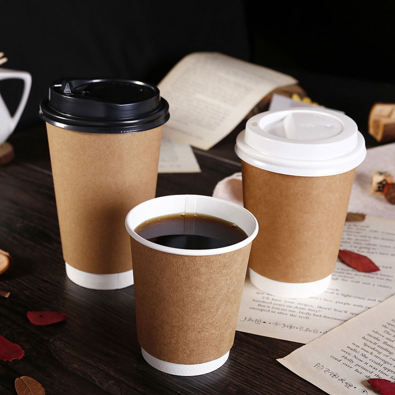 Paper Kraft Cups edateko bero eta hotzetarako